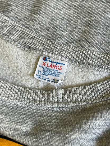 Vintage 80’s Champion Reverse Weave Purdue University Crewneck Sweatshirt XL