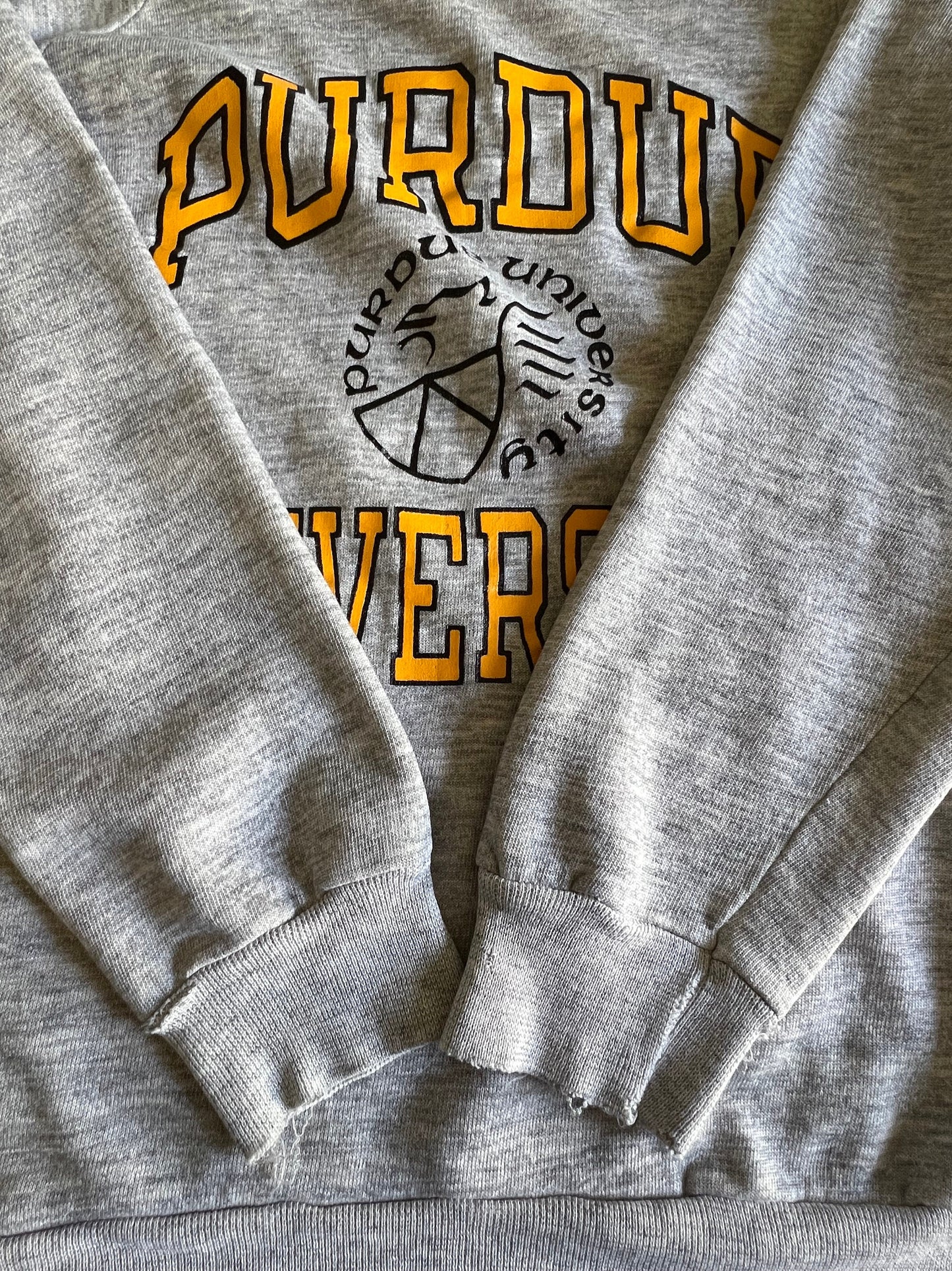 Vintage 80’s Champion Reverse Weave Purdue University Crewneck Sweatshirt XL