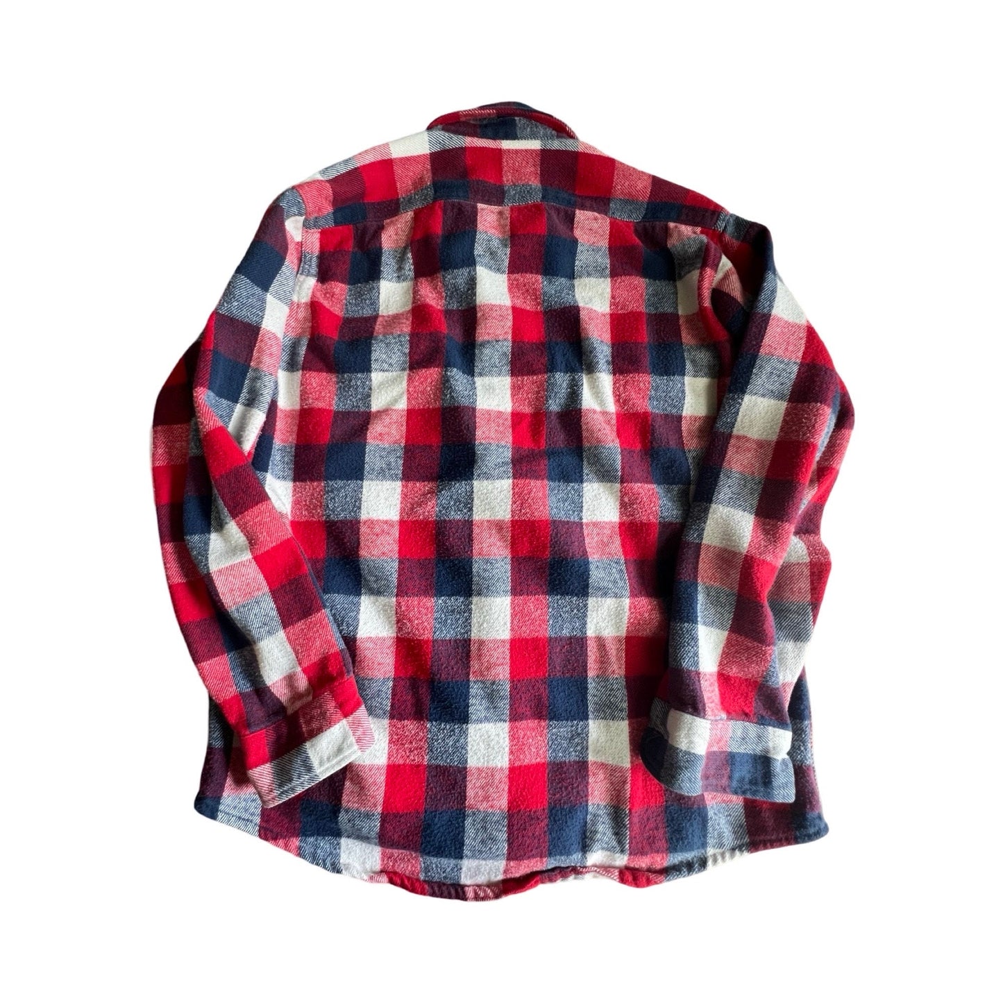 Vintage Private Property Cotton Flannel Shirt w/ Grateful Dead Patch L