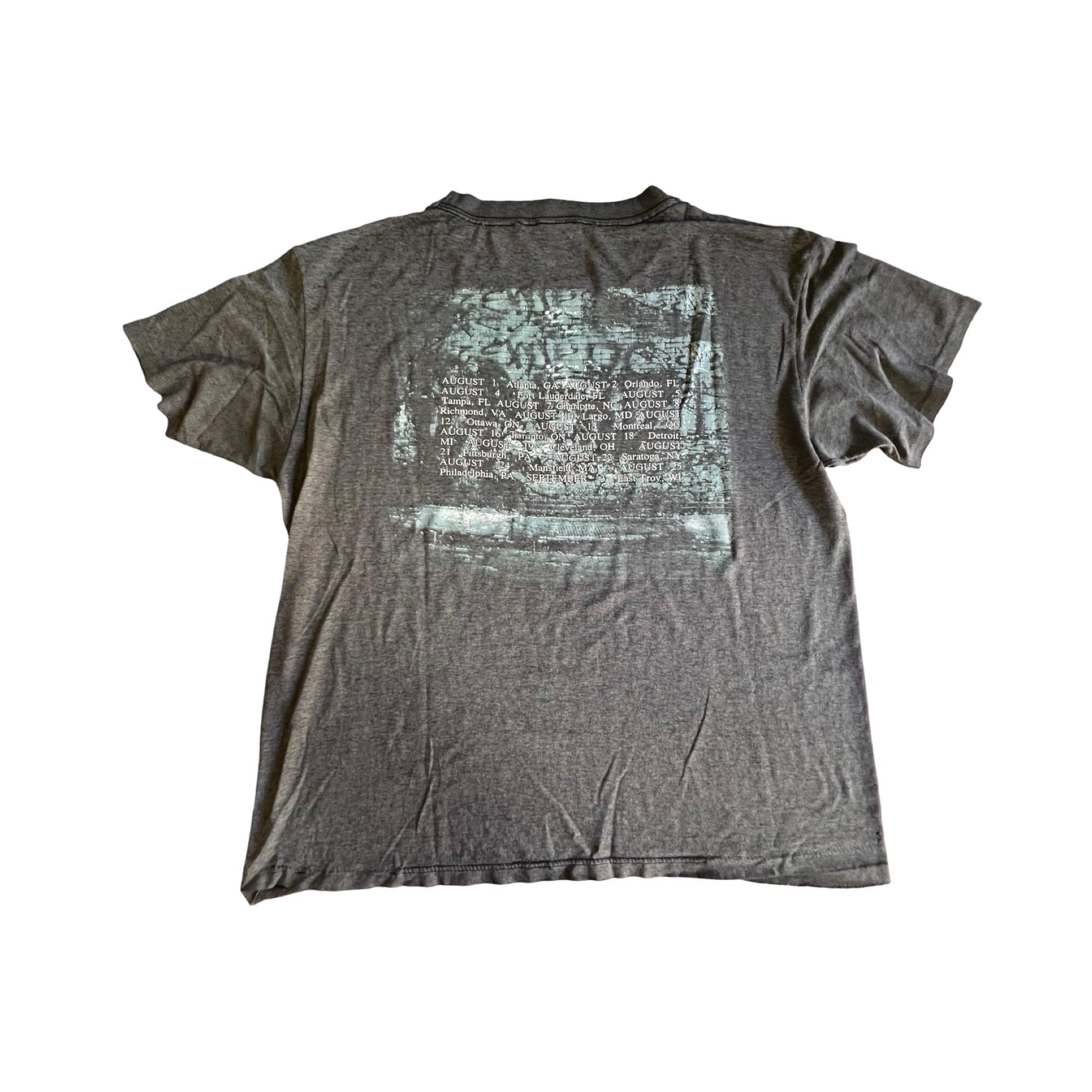 80s Lou Reed USA製 ニューヨークツアーTシャツ L 89年 LOU REED NEW YORK 89 T-SHIRT – Temple of Nostalgia