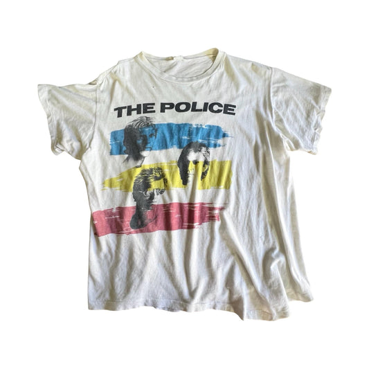 Vintage Rare The Police 1980’s Synchronicity Single Stitch T-Shirt XL
