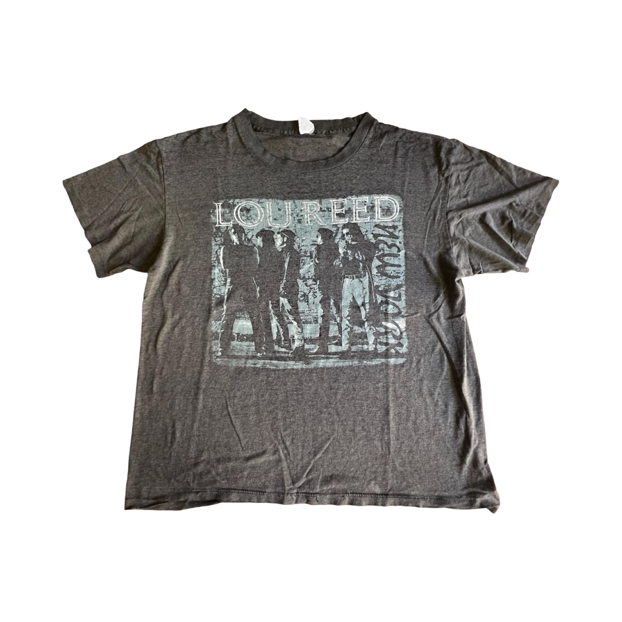 80s Lou Reed USA製 ニューヨークツアーTシャツ L 89年 80s Lou Reed USA製 ニューヨークツアーTシャツ L 89年 - メルカリ