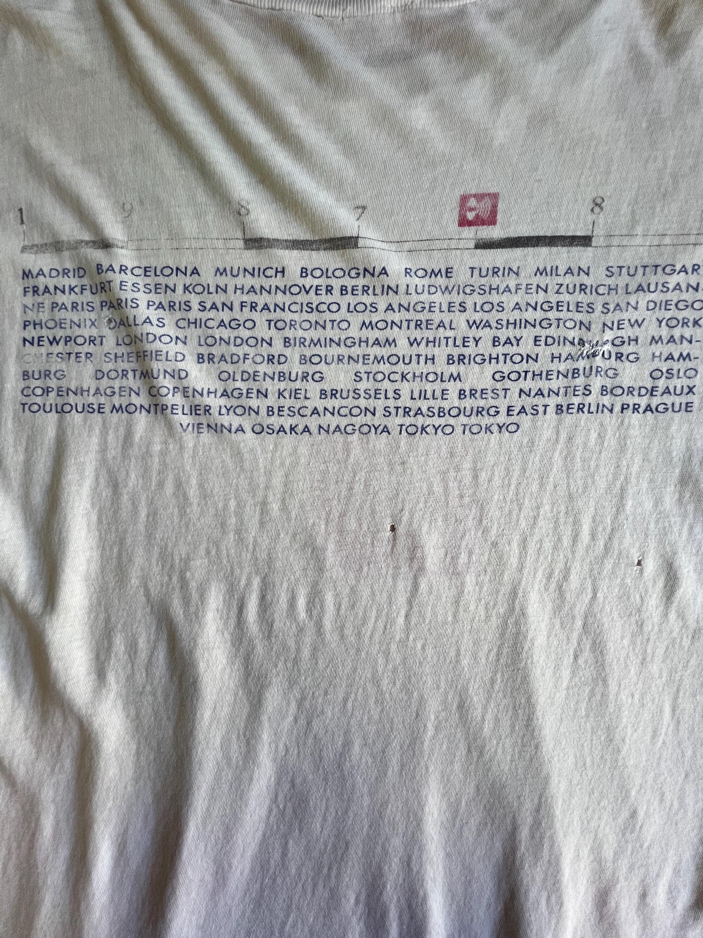 希少　DEPECHE MODE 80s プリントTシャツ シングルステッチ 希少 DEPECHE MODE 80s プリントTシャツ シングルステッチ