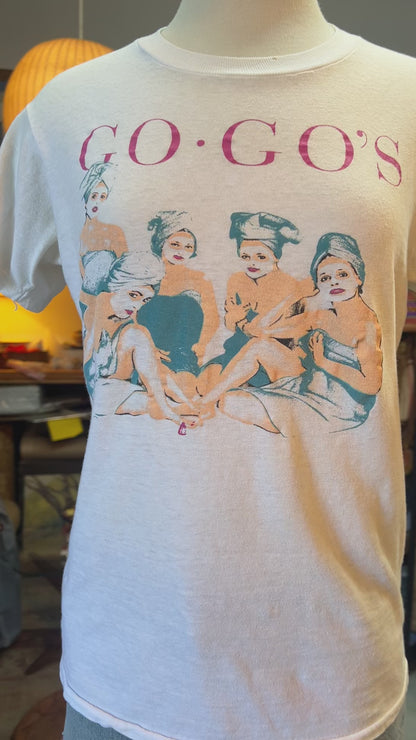 Vintage Original 1982 Go Go’s Single Stitch Beautify America Tour T-Shirt S
