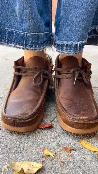 Vintage Leather Original Clarks Wallabees Women’s 8.5/9